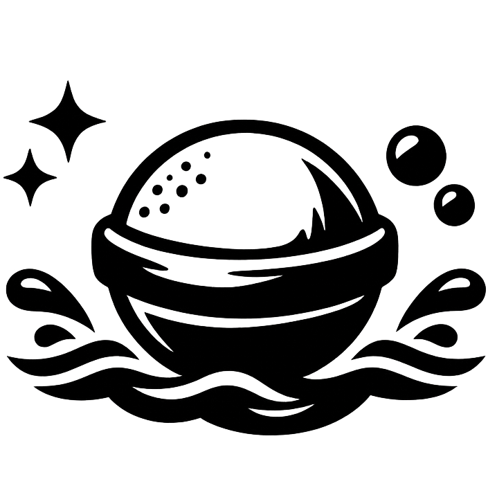 image of a bath bomb