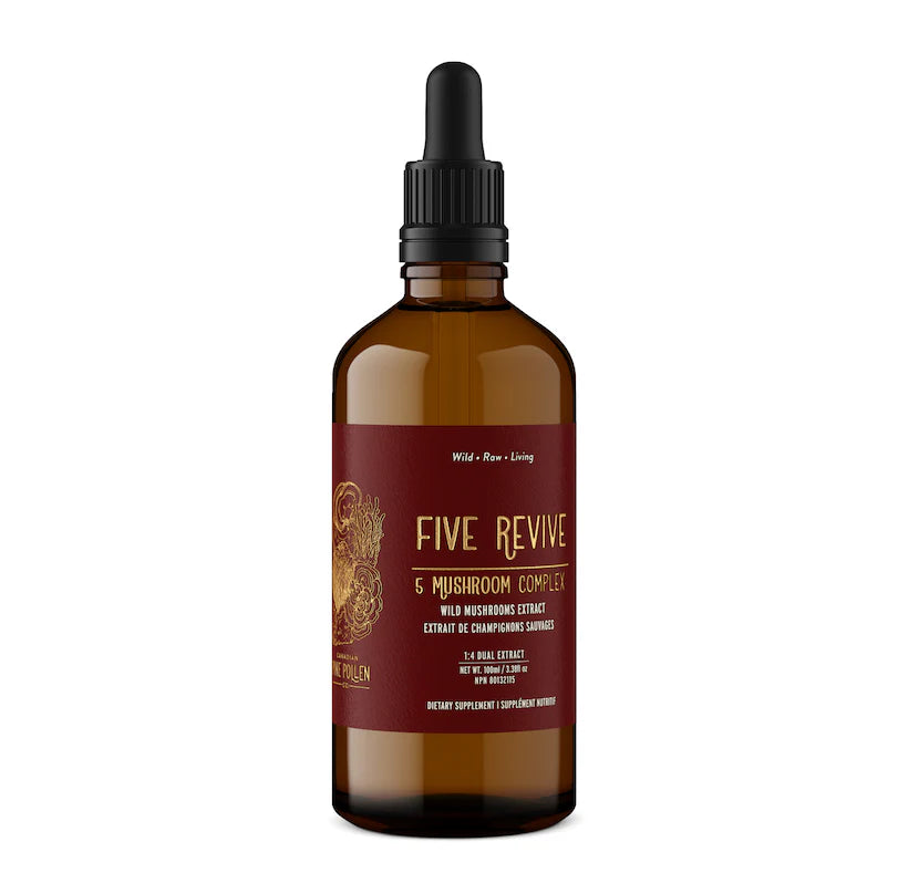 Five Revive Mushroom Complex (250mg/ml) | 1:4 dual extract- Fruiting body