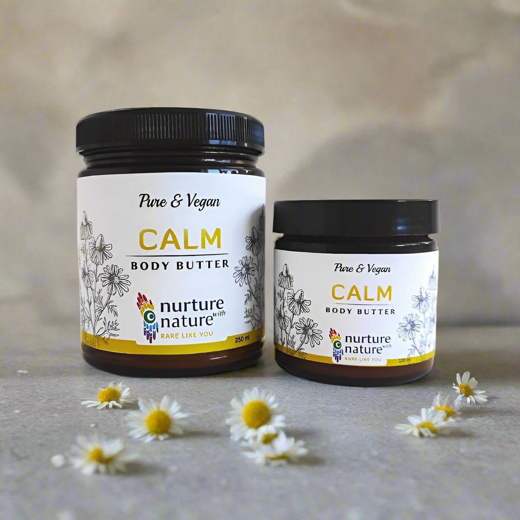 Calm body butter with chamomile oil