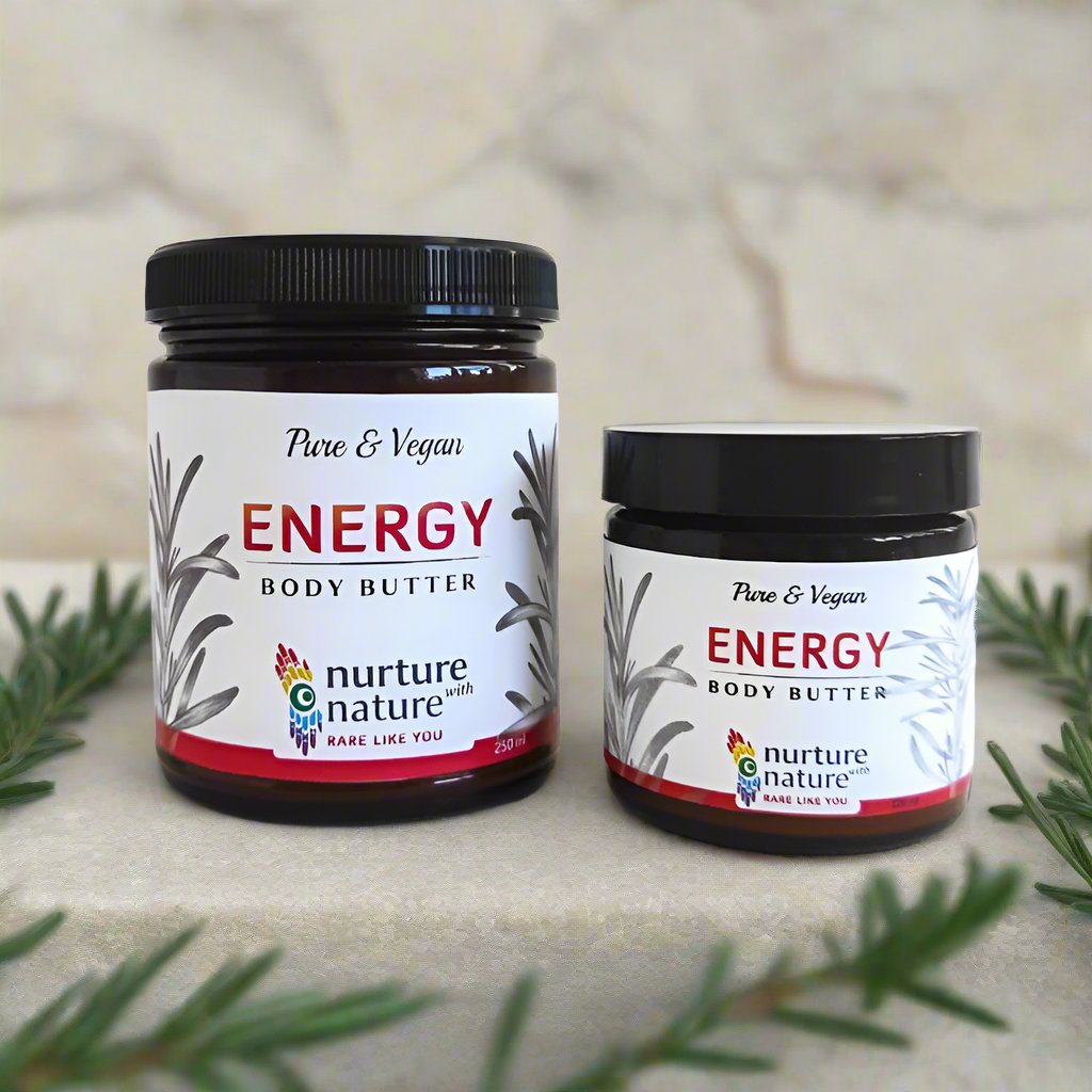 Energy body butter with rosemary oil