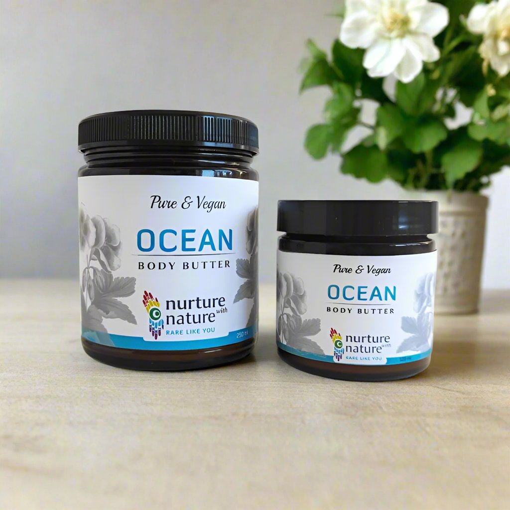 Ocean body butter with geranium oil