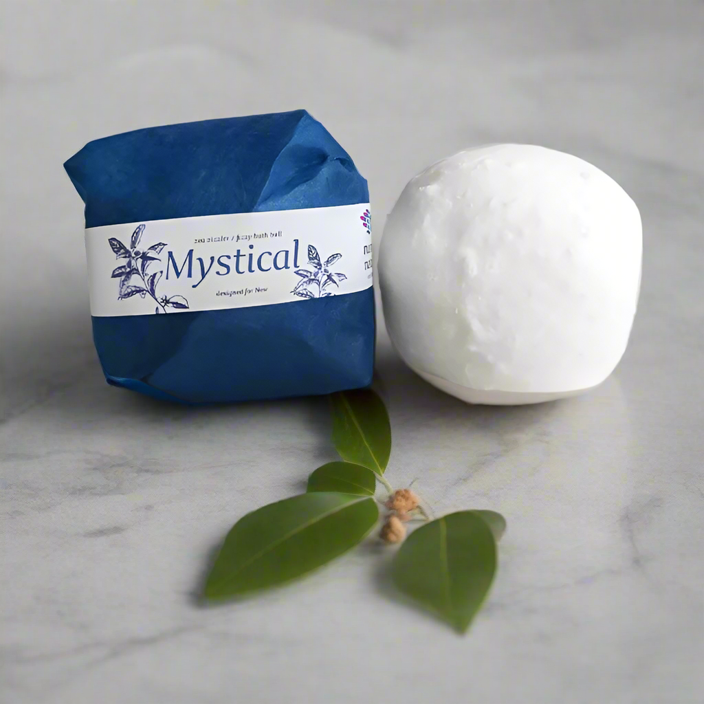 Bath fizzy with tea tree essential oil