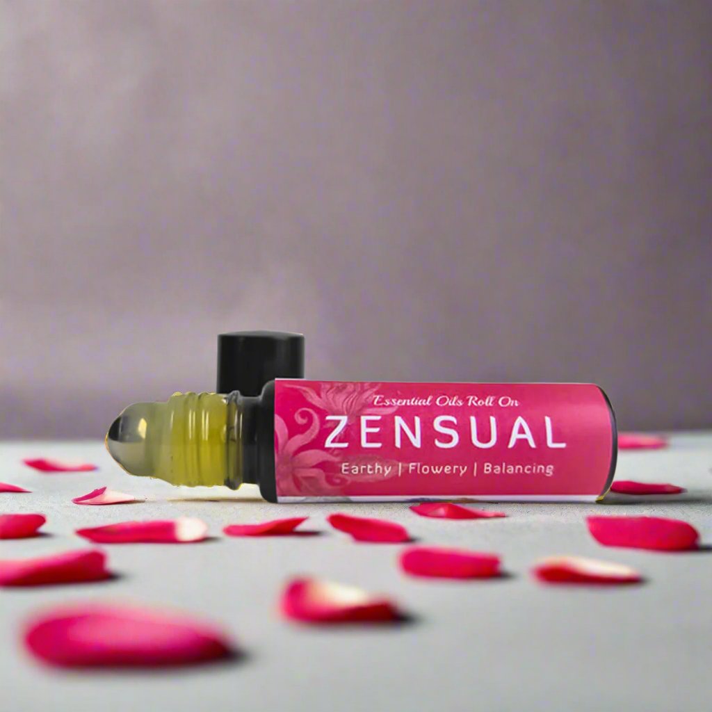 Balancing essential oil roll on zensual