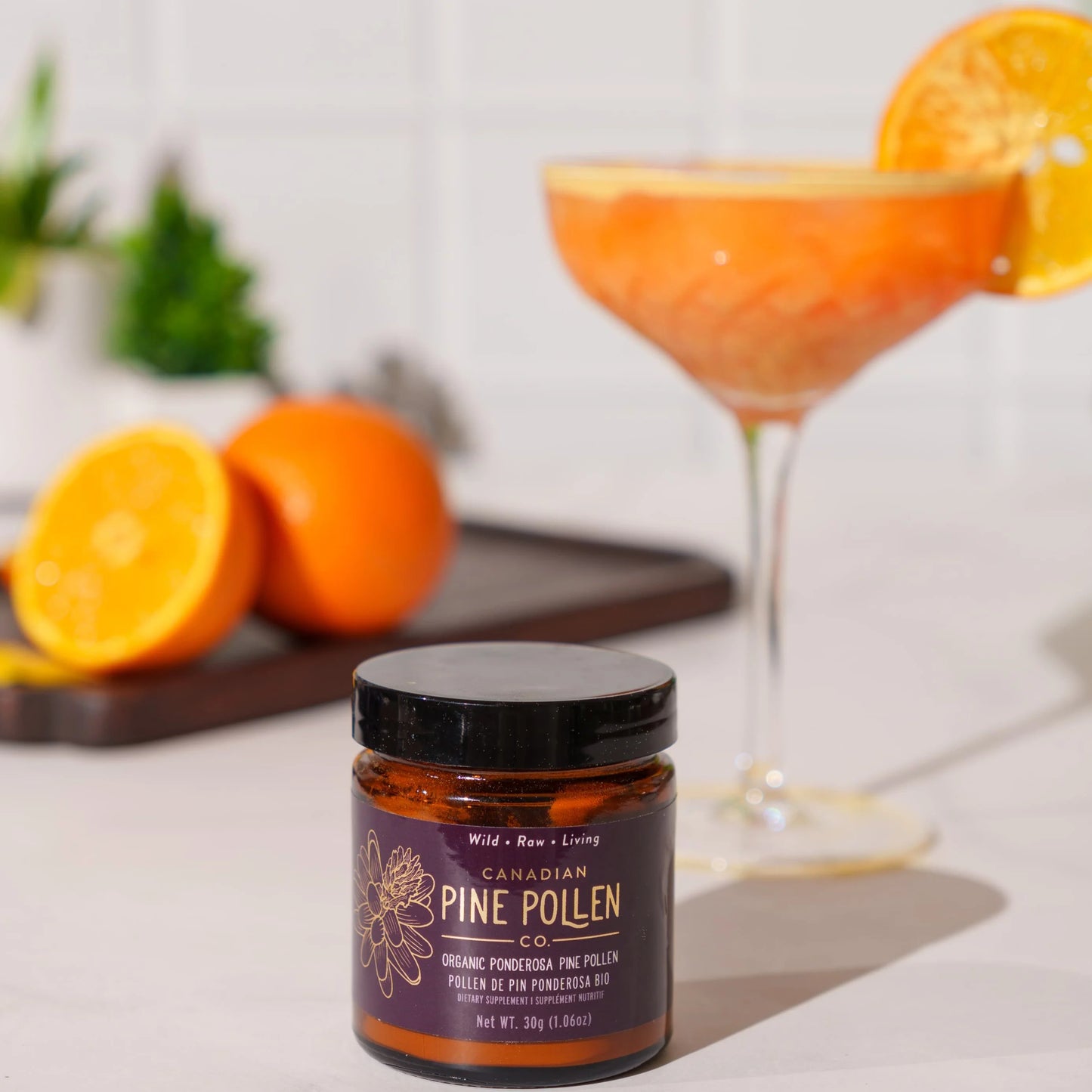 Wild Ponderosa Pine Pollen Powder - Certified Organic (70g-2.5oz)