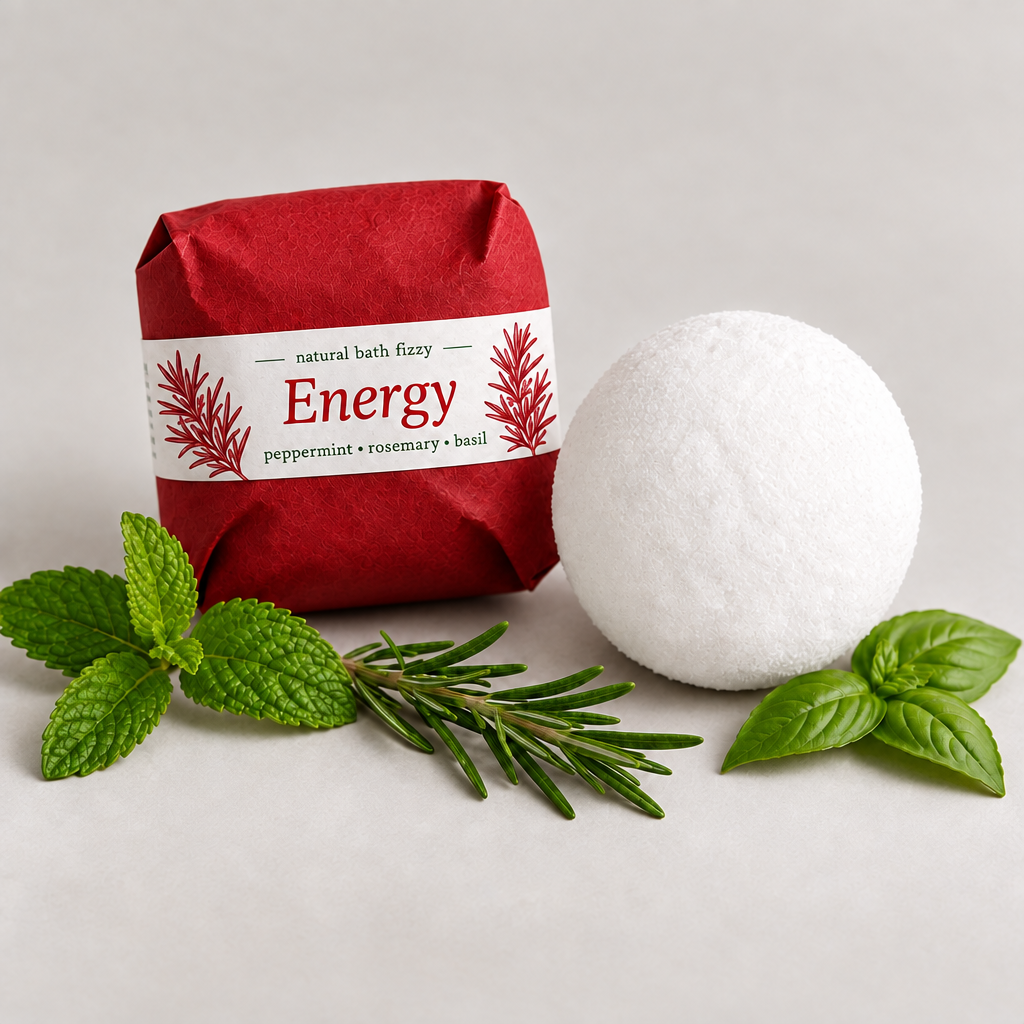 Energy bath fizzy — energizing
