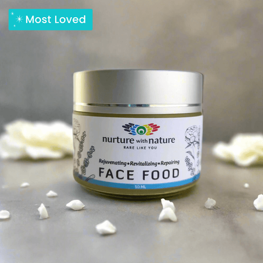 Jar of 'nurture with nature' most loved natural 'Face Food'  cream