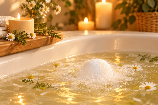 Inspiring lifestyle bath fizzy photo