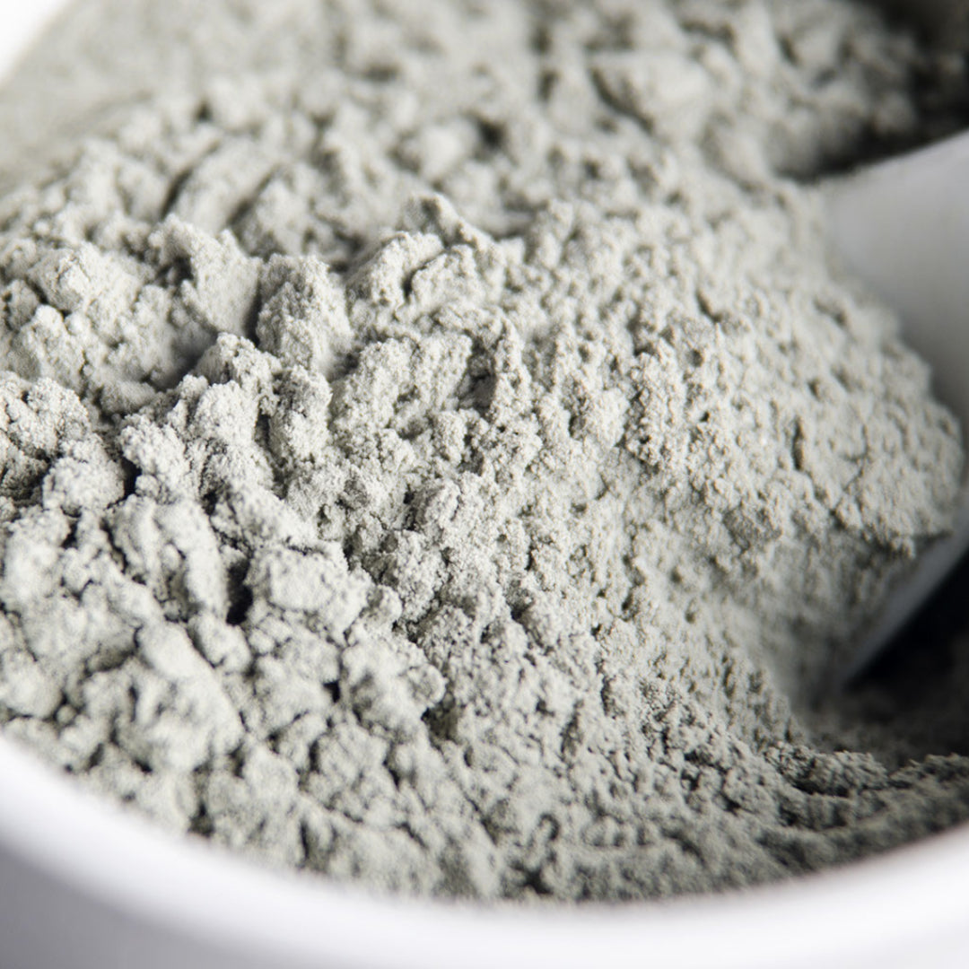 Whita kaolin clay powder, ingredient of natural face cleanser