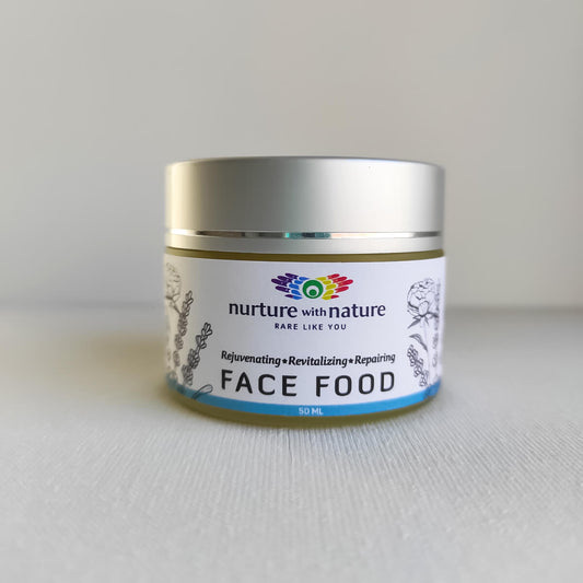 Natural face cream for glowing skin