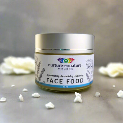 Natural face cream for glowing skin